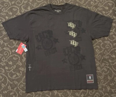 Men’s Mitchell & Ness X Cactus Jack UCF Brown T-Shirt Size XL Brand New🔥 - Image 1 of 4