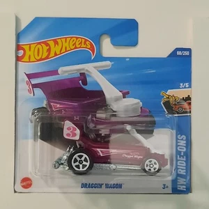 Hot Wheels Mattel 2025 Draggin' Wagon 68/250 HW Ride-Ons 3/5 - Foto 1 di 1