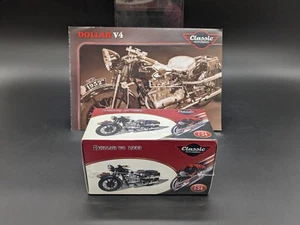 Atlas Classic Motorbikes Dollar V4 1933 scala 1/24 nuovo e sigillato e volantino. - Foto 1 di 12