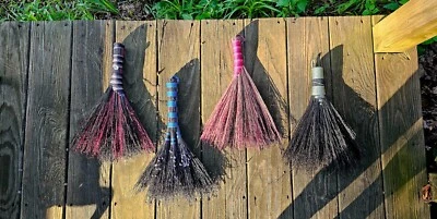 Hand Broom Turkey Wing, Hawks Tail Whisk, Triple Broom or Pot Scrubber, CHOSE 1 - Image 1 of 4