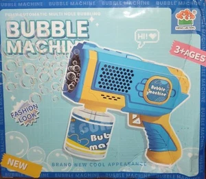 Muakiz Bubble Gun Bubble Machine for Kids 5000+ Bubbles - Picture 1 of 6