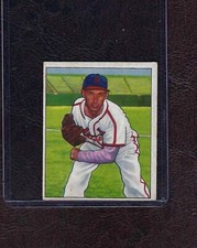 1950 Bowman Baseball Card #90 Harry Brecheen, St. Louis Cardinals, VG-EX!