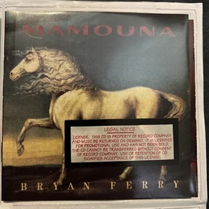 BRYAN FERRY MAMOUNA CD in a SLEEVE PACKAGE (see description) PROMO - Picture 1 of 5