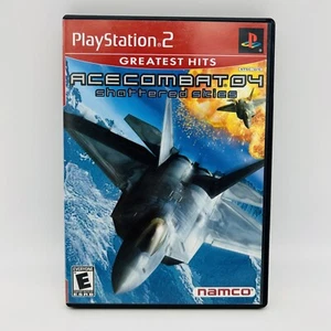 Ace Combat 04: Shattered Skies (Sony PlayStation 2 PS2) *CASE & MANUAL ONLY* - Picture 1 of 14