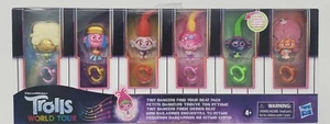 Trolls World Tour Tiny Dancers Find Your Beat Pack 6 Figures 6 Rings New Sealed - Bild 1 von 4