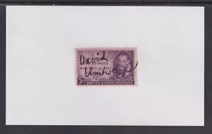 David Umhoefer, 2008 Pulitzer Prize for Local Reporting, signed Pulitzer stamp - Picture 1 of 2