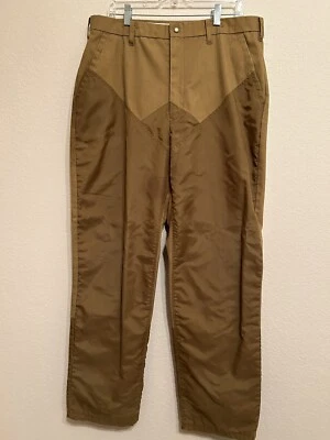 Pantalones de Caza Faisán Cepillo Marrón Mount'n Prairie Para Hombres 38 X32 Botones con Tirantes Foto 1 de 4