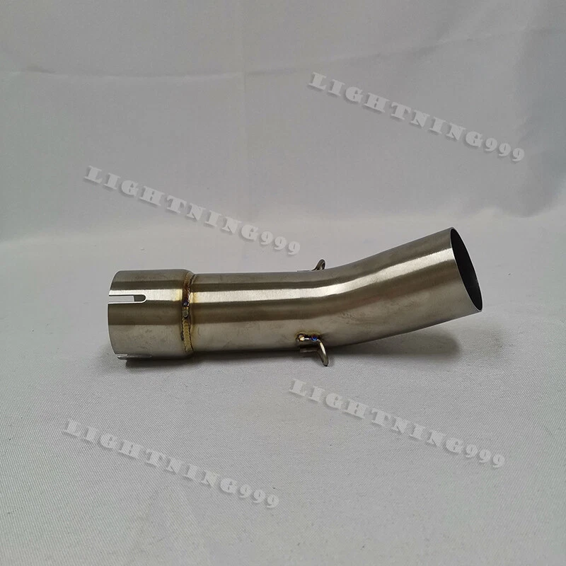 For Suzuki SV650 2003-2015 Motorcycle Exhaust Pipe Middle Link Tube Slip on 51mm - Image 1 of 4