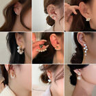 Wholesale Fashion Women Pearl Crystal Earrings Stud Drop Dangle Jewellery Gifts
