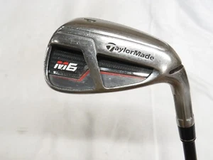 Used RH TaylorMade M6 Pitching Wedge Fujikura Atmos Senior Flex Graphite Shaft - Picture 1 of 7