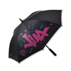 Arcane:League of Legends Jinx Umbrella Long Handle Projection Parasol Gift NEW - Picture 1 of 15