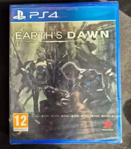 RARO gioco Earth's Dawn PS4 Playstation 4 NUOVO E SIGILLATO - Foto 1 di 3