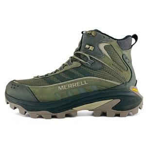 Merrell Moab Speed 2 Thermo Mid Waterproof Olive Army Green Men's Boots J038413 - Picture 1 of 14