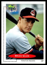 1991 Classic Best Baseball Brian Giles Kinston Indians #26