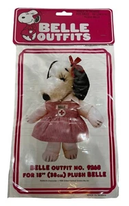 PEANUTS/SNOOPY for 15" BELLE OUTFITS Nurse No. 9268 Taiwan Made NEW/SEALED Read - Picture 1 of 2