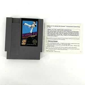 Kung Fu (Nintendo NES, 1985) Authentic w/ Manual Tested Working 5 Screw - Picture 1 of 8