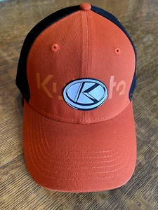NWT KUBOTA Rubber patch screenprint baseball cap hat A51 - Picture 1 of 4
