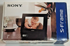 Cadre photo numérique Sony avec télécommande + manuel