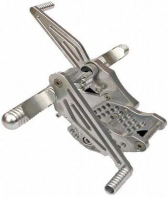 Conjunto traseiro cromado 00 - 05 Suzuki GSXR 600 750 & 01 - 04 1000 tarugo CNC NOVO EUA - Imagem 1 de 2