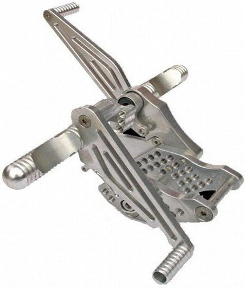 Juego trasero cromado 00 - 05 Suzuki GSXR 600 750 y 01 - 04 1000 CNC Billet NUEVO EE. UU. Foto 1 de 2