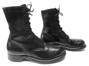 Boots Men's Combat Leather Size 8R GZ 10-66 w/$120 Resoles!! We Combine Shipping - Picture 1 of 12