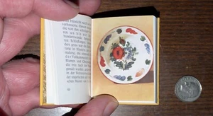 MINIATURE, DOLLHOUSE BOOK: HOLLOHAZA PORCELAIN. LIMITED ED IN GERMAN LANG.(1979) - Picture 1 of 12