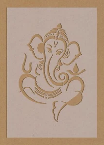 Plantilla Ganesh Dioses Indios Meditación Espiritual Ganesha - Imagen 1 de 1