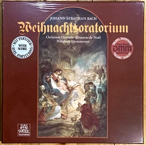Bach Weihnachtsoratorium Christmas Oratorio HARNONCOURT Telefunken 3 LP Box New - Bild 1 von 2