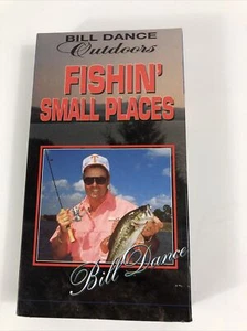 Vintage 1995 Bill Dance Outdoors Fishing Small Places VHS Video - Foto 1 di 12