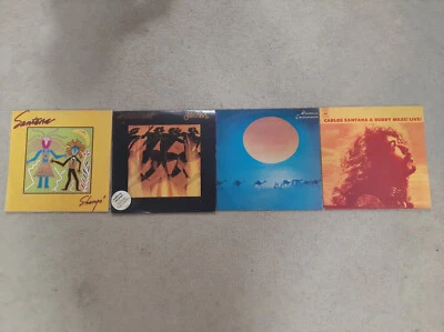 Vintage LP Vinyl Record Lot of 4 -Santana -VG Cond - Image 1 of 4