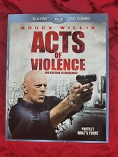 ACTS OF VIOLENCE (2018) VVS, SlipCover, Brett Donowho, Bruce Willis