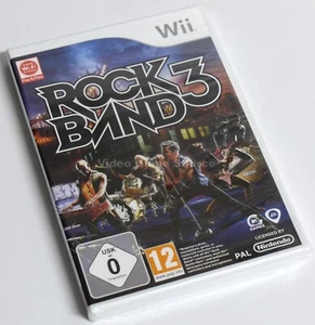 Nintendo Wii Rock Band 3 Rockband *Original versiegelt - Bild 1 von 2