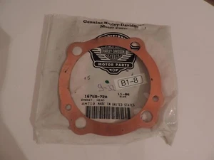 NEW OEM Harley Davidson AMF Copper Head Gasket 16769-72A NOS - Bild 1 von 1