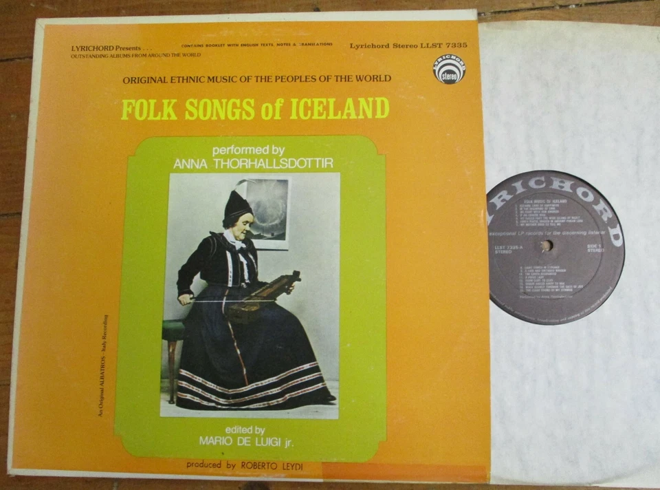 LLST 7335 Folk Songs Of Iceland - Image 1 of 1