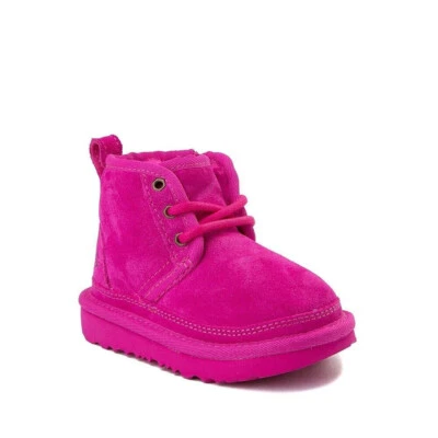 Bota UGG Neumel II para niños pequeños de gamuza superior 1017320T rosa roca 100 % original nueva Foto 1 de 4