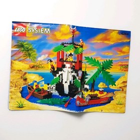 LEGO System Pirates Islanders Forbidden Cove #6264 Instruction Manual 1994