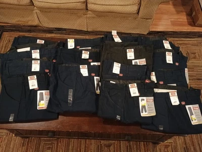 12-Wrangler Workwear Lot. Brand new All  Navy Blue See Description For Sizes - Image 1 of 4