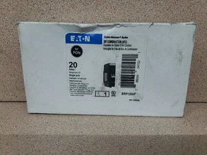Eaton BRP120AF 20A 120/240V Arc Fault Circuit Breaker NOS - Picture 1 of 1