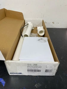 Kohler K-7213-2MB Wannenablaufset mit Überlauf & PVC - lebendig gebürstetes Messing - Bild 1 von 2