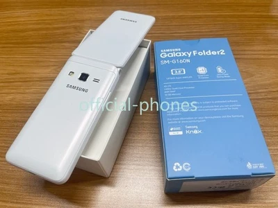 NewSealed Samsung Galaxy Folder2 G160N Flip Android 16/32GB Unlocked FOUR COLOR - Image 1 of 4