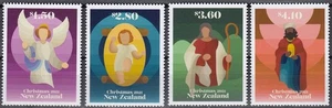 NEW ZEALAND 2021 Christmas, Set of 4 MNH - Picture 1 of 1