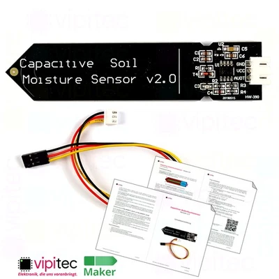 Bodenfeuchtesensor Version 2.0 | 5V 3.3V Kapazitiver Feuchtigkeitssensor v2.0 - Bild 1 von 2