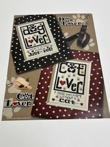 Dog Lover Counted Cross Stitch Pattern Magazine Pages Stitch Count 55x83 - Picture 1 of 4