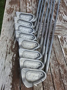 Left Handed Ping Zing 2 Irons, 1, 3, 5, 7, 8, 9 W and SW - Picture 1 of 9