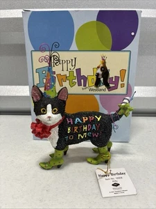 Westland Giftware Kätzchen Katze Happy Birthday Geschenk Ornament Deko Figur - Bild 1 von 7