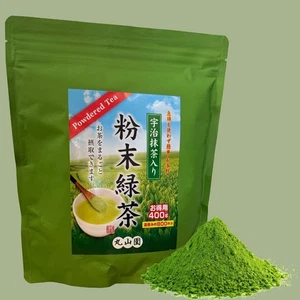 Japanese Green Tea Powder 400g Uji Matcha Blend by Maruyamaen Bulk Pack 800 Serv - Picture 1 of 2