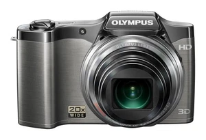 OLYMPUS Digital Camera SZ-11 Silver 14MP Optical 20x Zoom Wide Angle 25mm 3D - Picture 1 of 6