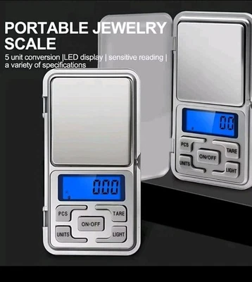 500g x 0.01 g Mini Digital Feinwaage Waage Taschenwaage Briefwaage Goldwaage - Bild 1 von 4