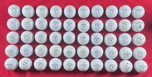 50 Callaway Supersoft Used Golf Ball 5A/4A Free Shipping!!! - Picture 1 of 2