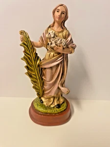 Saint Agnes 5.5"  Statue, New From Colombia #L012 - Picture 1 of 6